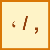 La Virgule ( , )